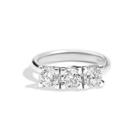 Anillo Recarlo Mujer Maria Teresa in Oro blanco Diamante 0.61 Ct R30TY010/060-14 - R30TY010/060-14